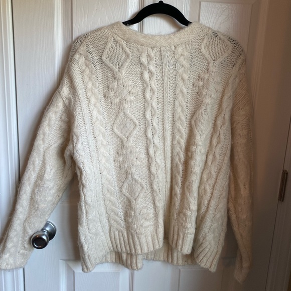 Cozy Cream Knit Cardigan - Picture 2 of 2